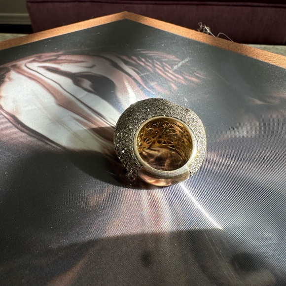 Sheryl Lowe Diamond Dome Ring - Picture 4 of 6